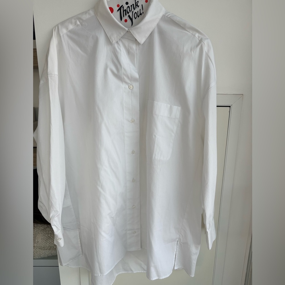 BNWT Mango Classic White Dress Shirt